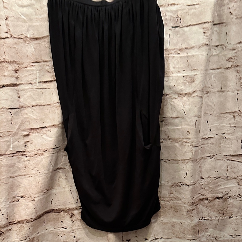 Susana Monaco Black Strapless Dress